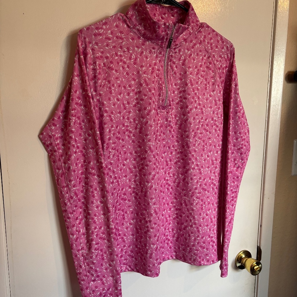 Lady Hagen Quarter Zip Golf Jacket Size Medium - Picture 5 of 6